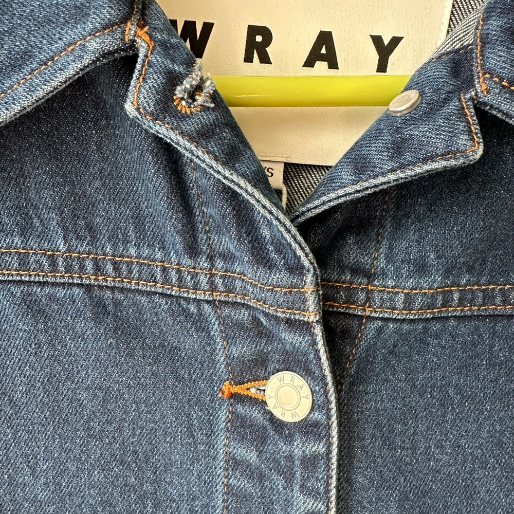 Wray NYC Dark Blue Denim Jacket - Picture 4 of 5